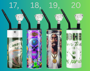 420 Tumbers with Shisha Sample