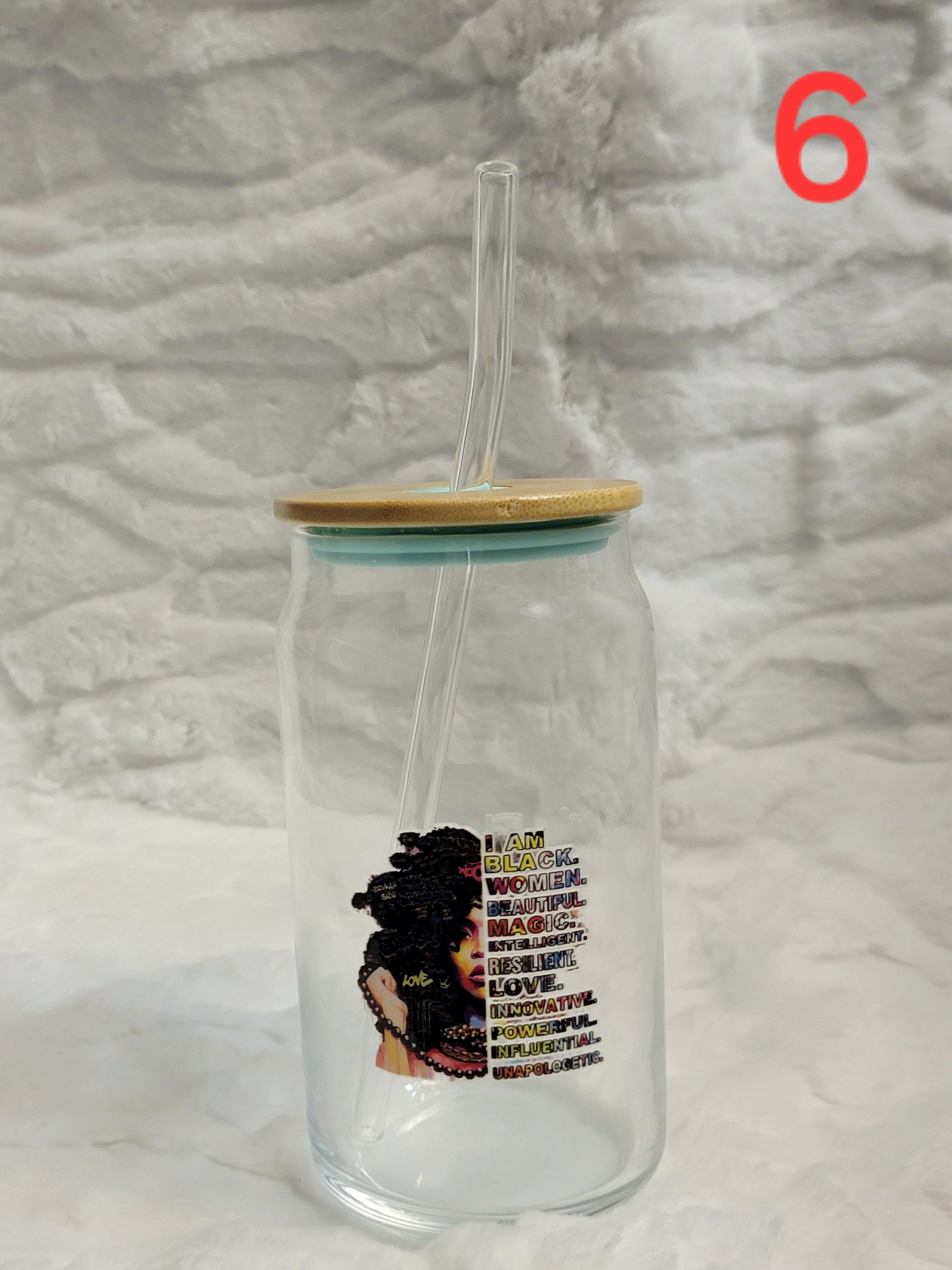 Affirmation Can Glass Tumblers
