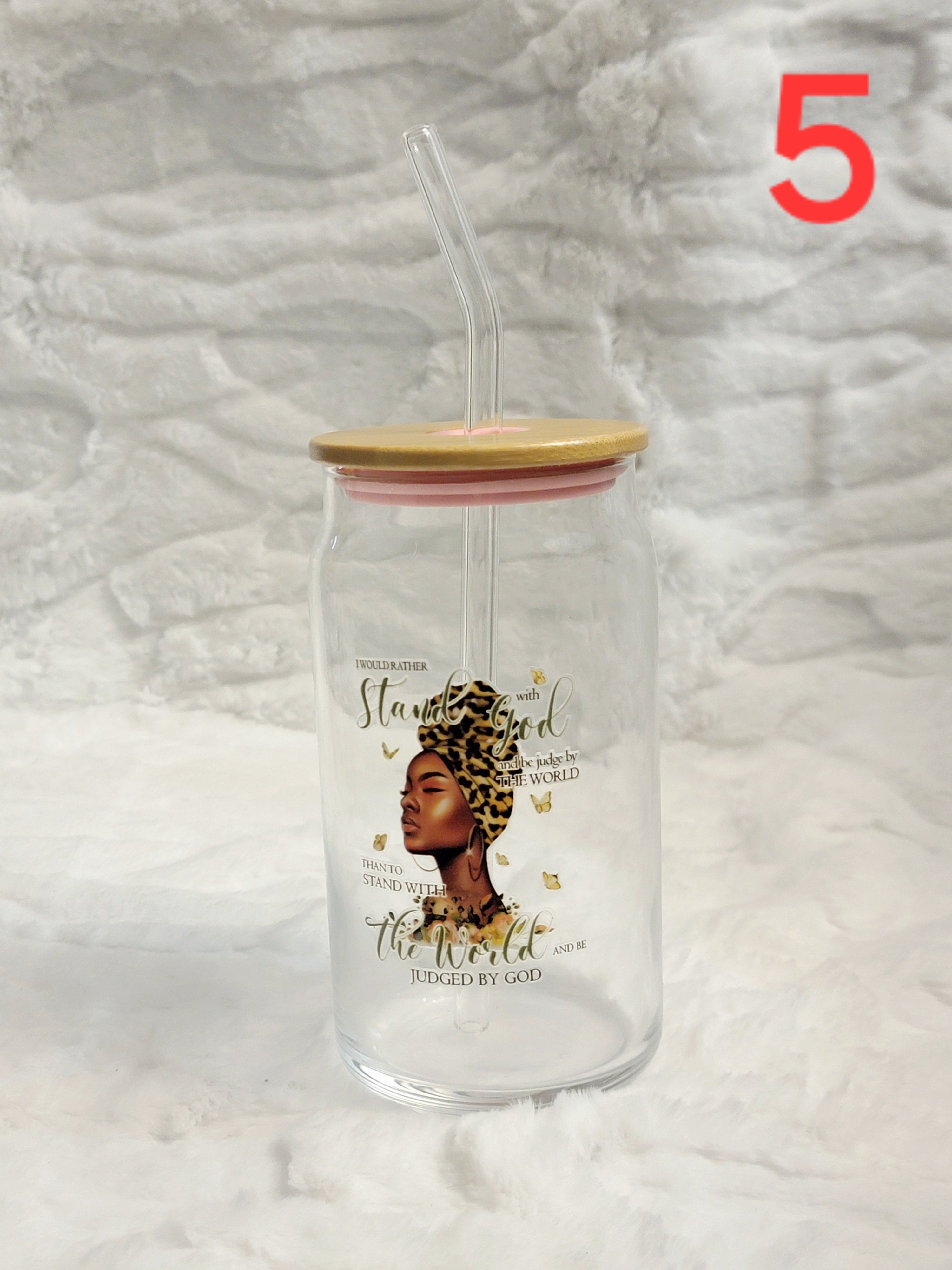 Affirmation Can Glass Tumblers