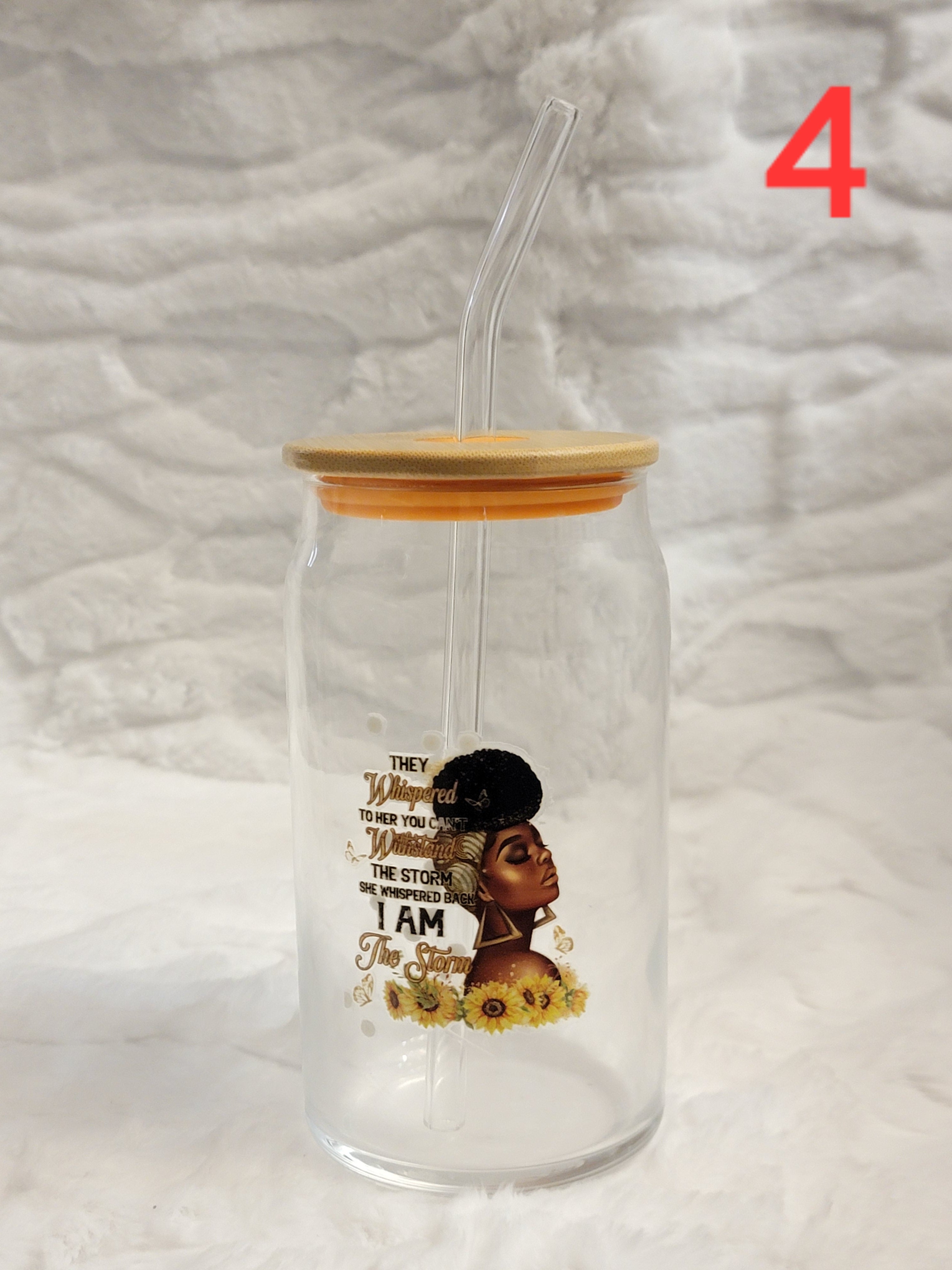 Affirmation Can Glass Tumblers