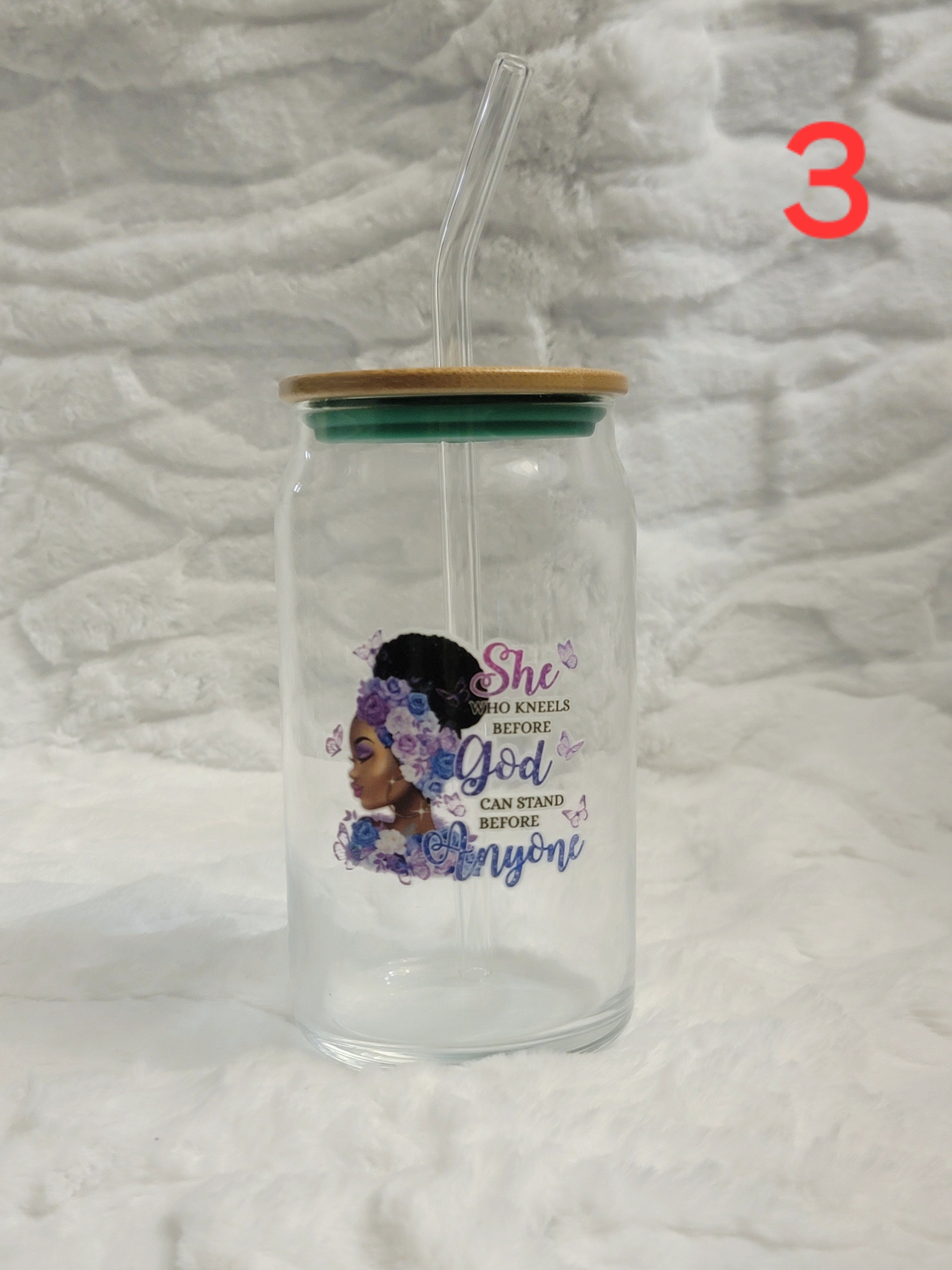 Affirmation Can Glass Tumblers
