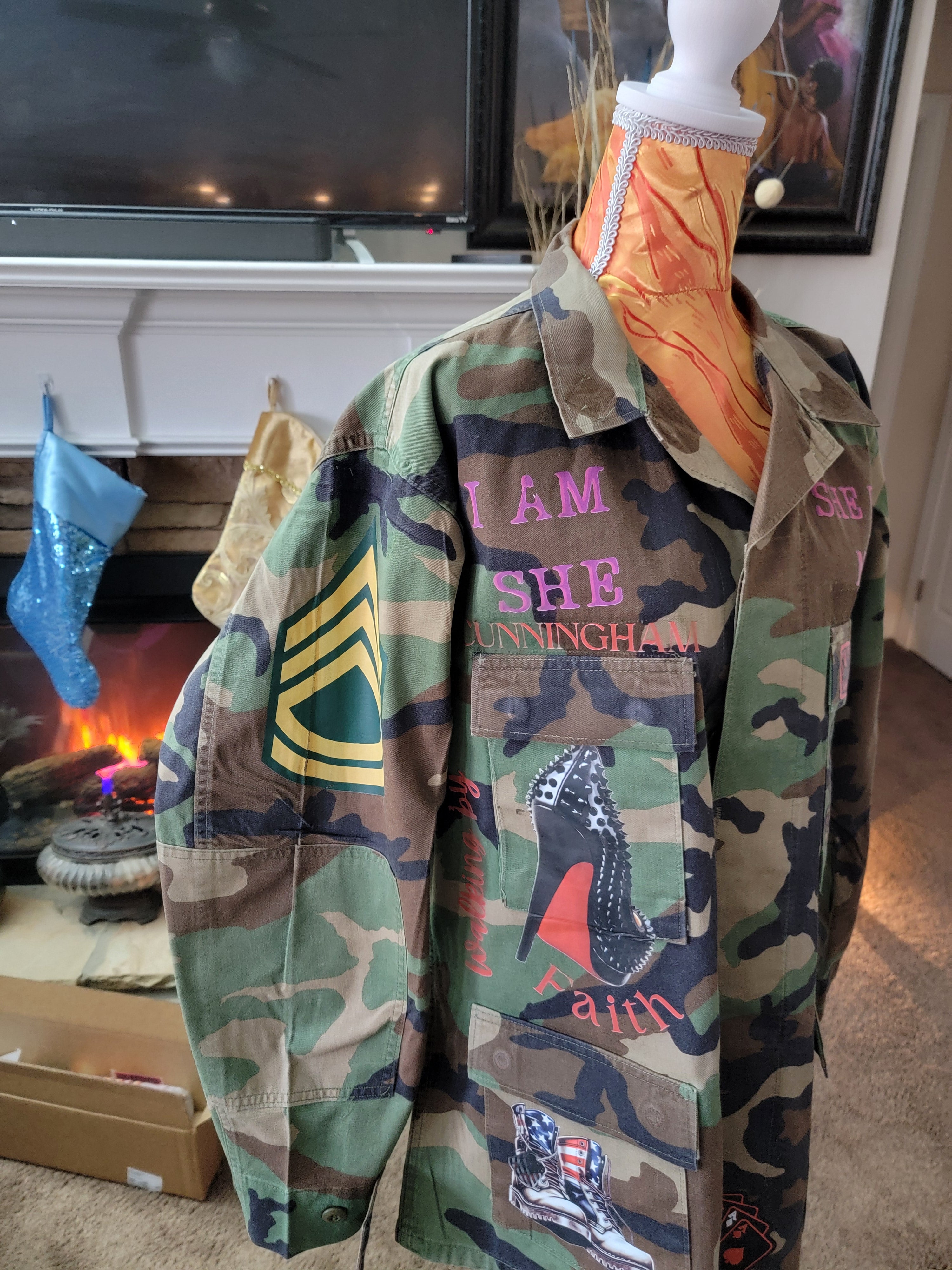 Custom Camo BDU Jacket