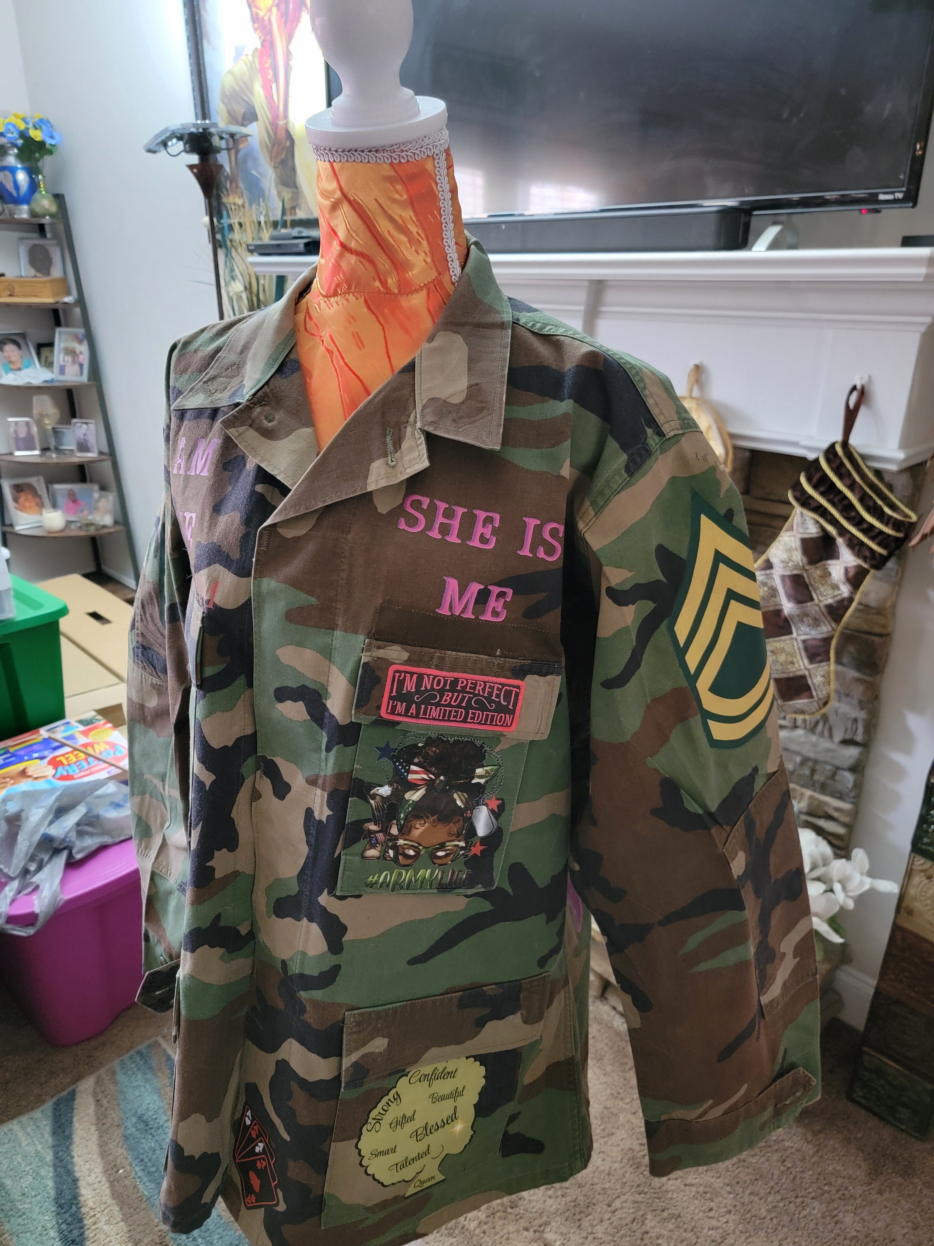 Custom Camo BDU Jacket