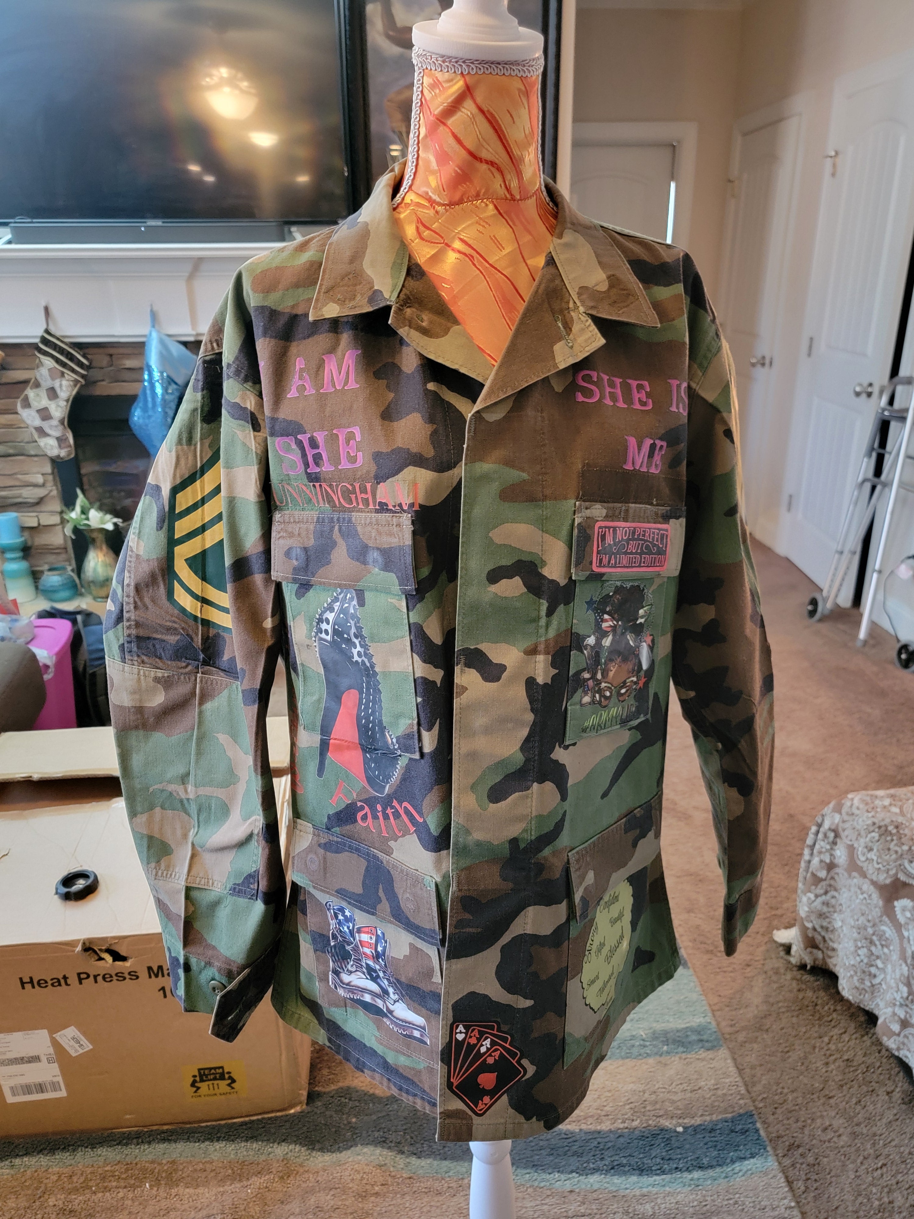 Custom Camo BDU Jacket