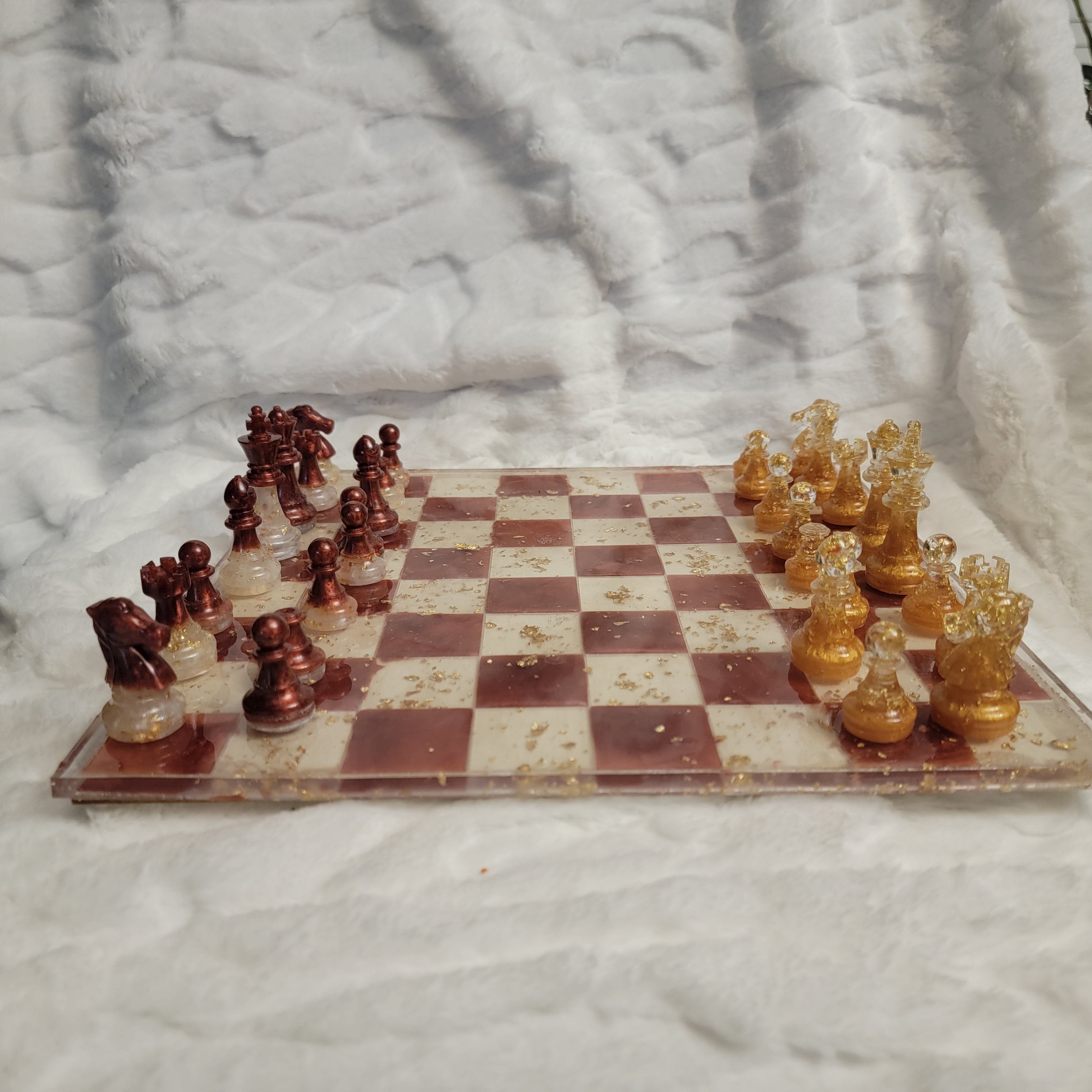 XL Large Resin Chess Set