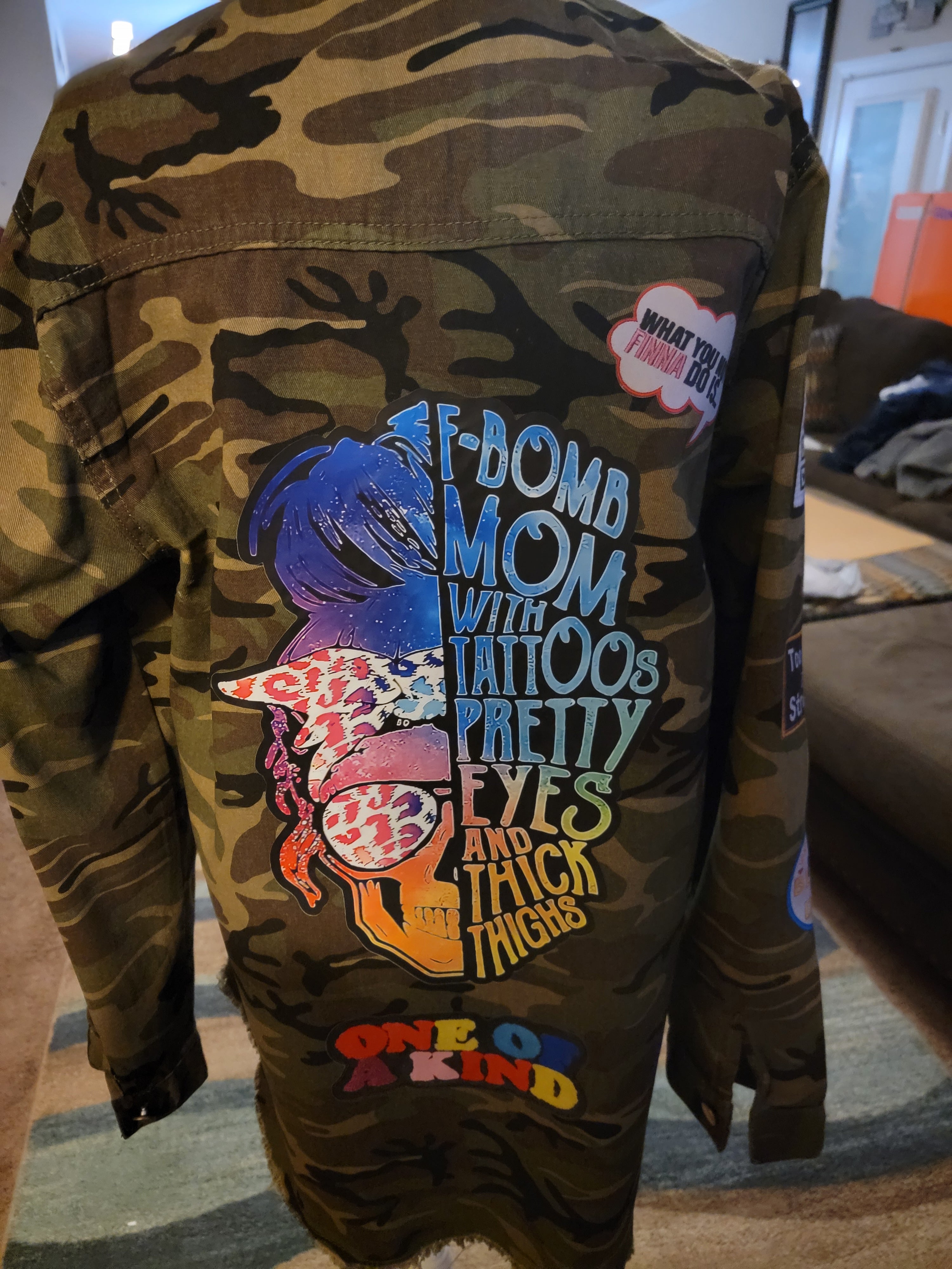 Custom Camo BDU Jacket