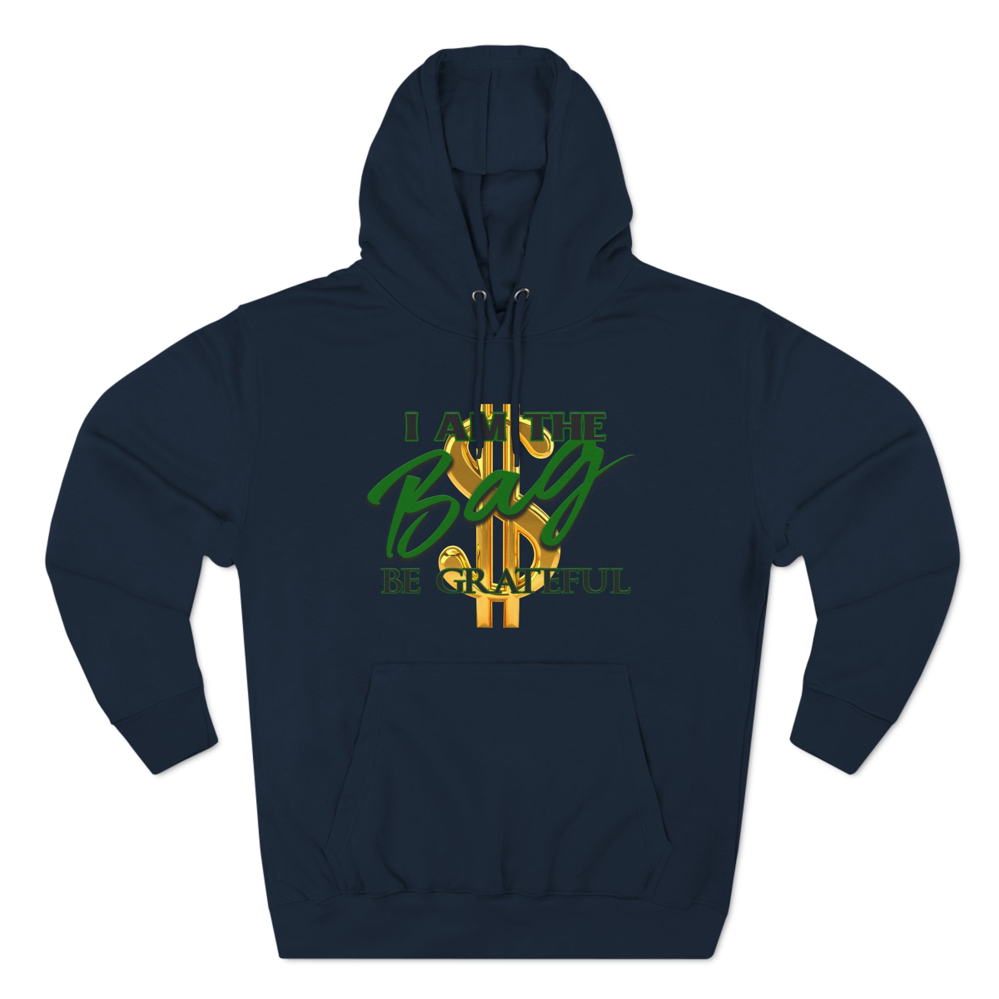I am the Bag Hoodie (Unisex) Three-Panel Fleece Hoodie