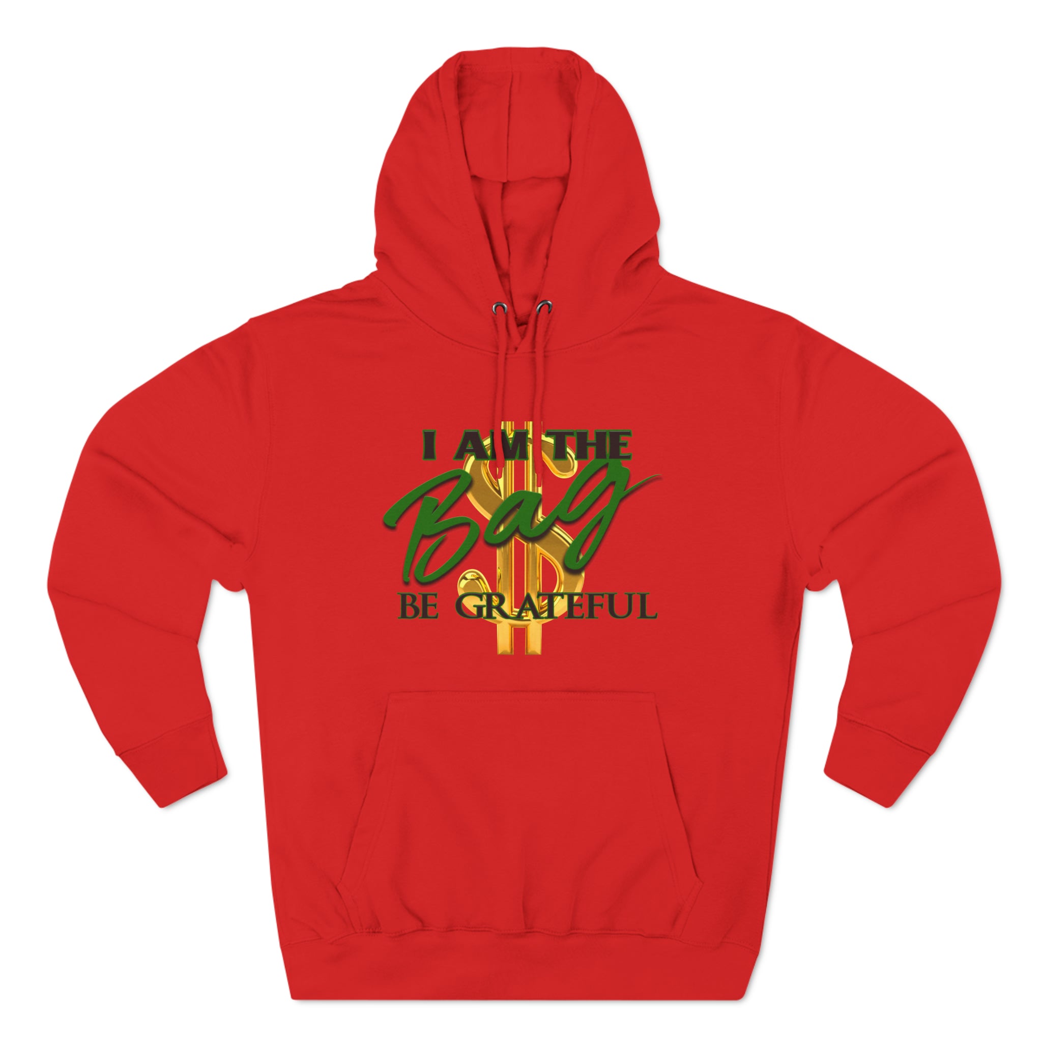 I am the Bag Hoodie (Unisex) Three-Panel Fleece Hoodie