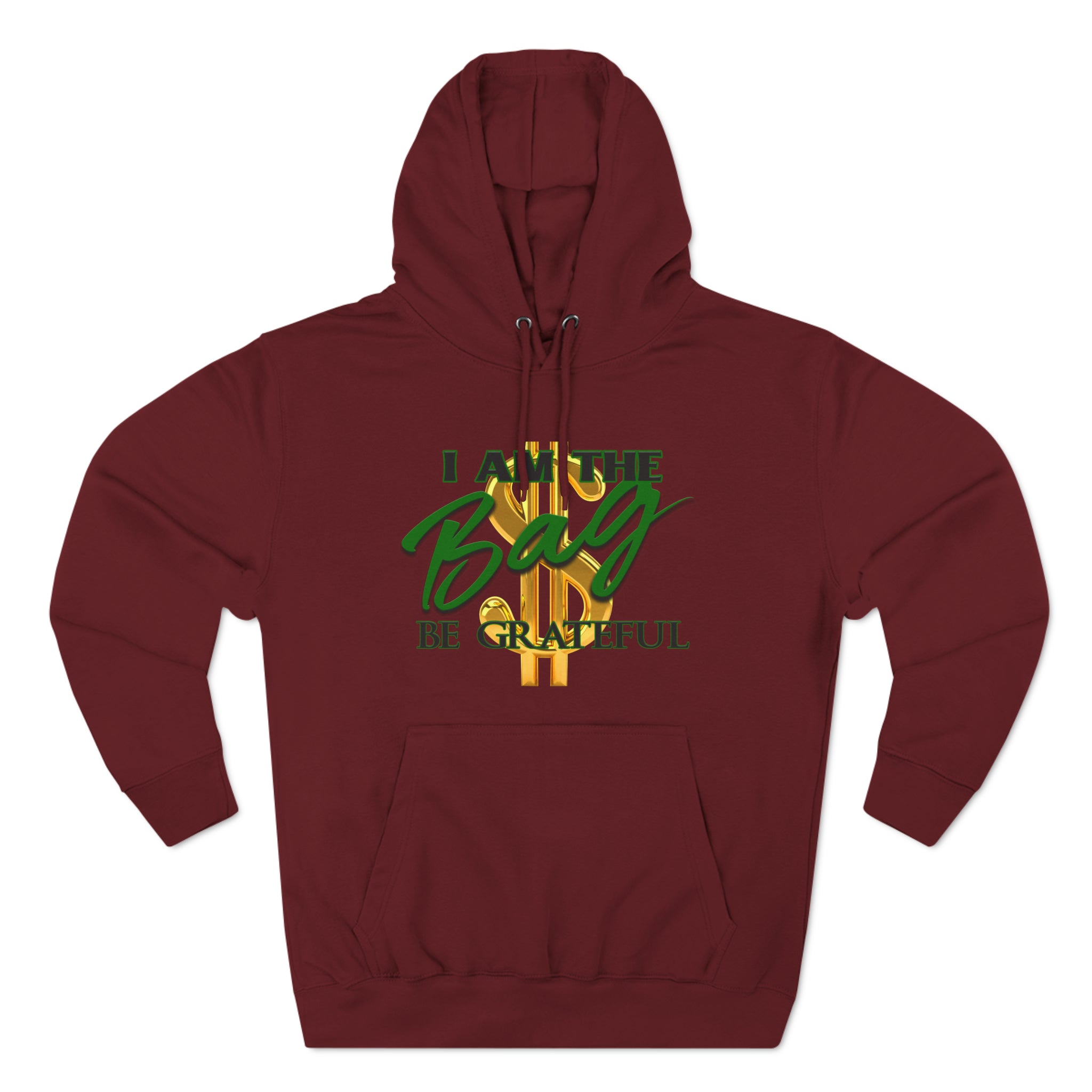 I am the Bag Hoodie (Unisex) Three-Panel Fleece Hoodie