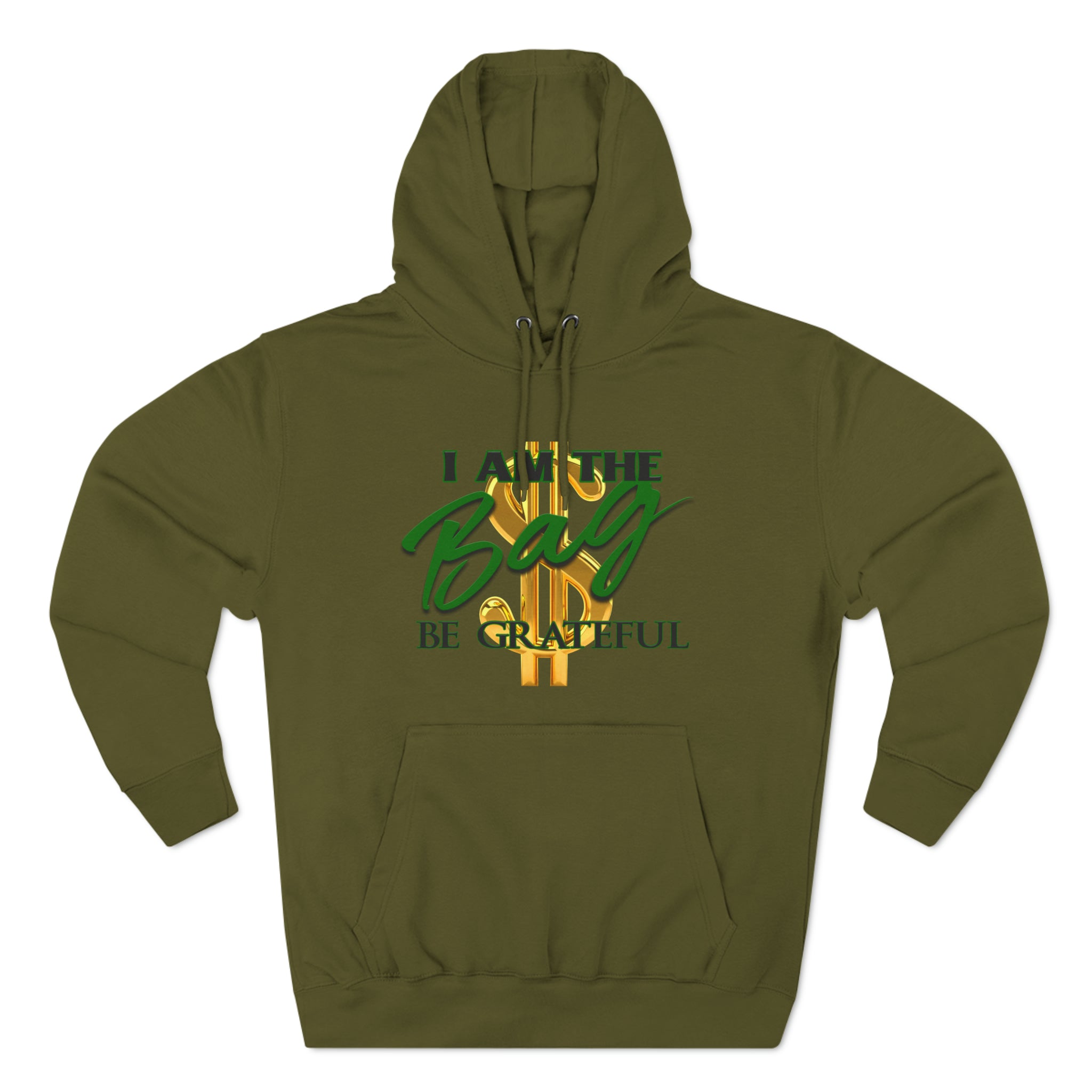 I am the Bag Hoodie (Unisex) Three-Panel Fleece Hoodie