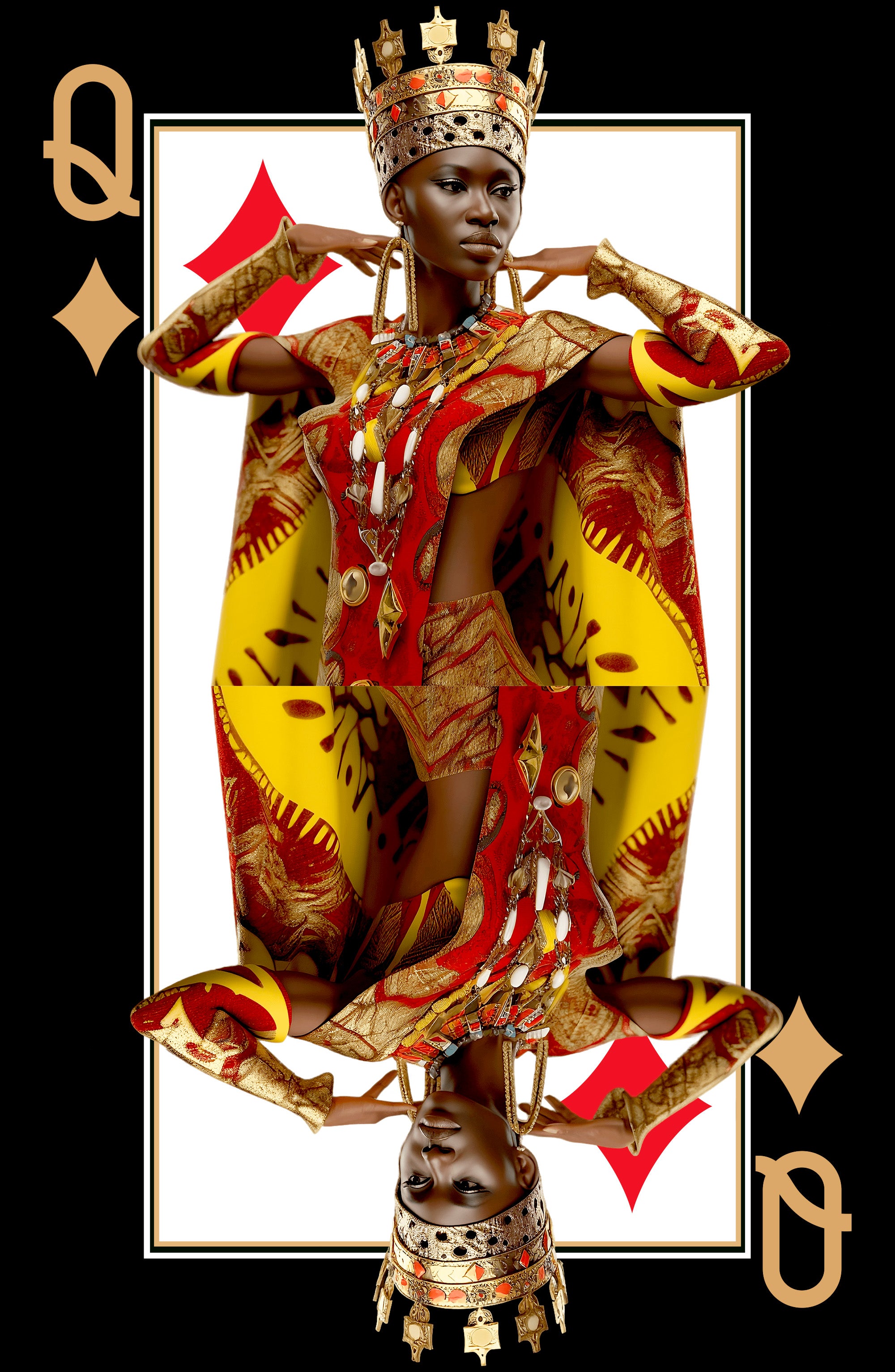 King and Queen Cards