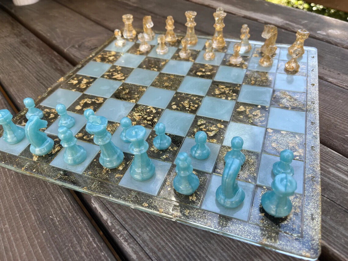 XL Large Resin Chess Set