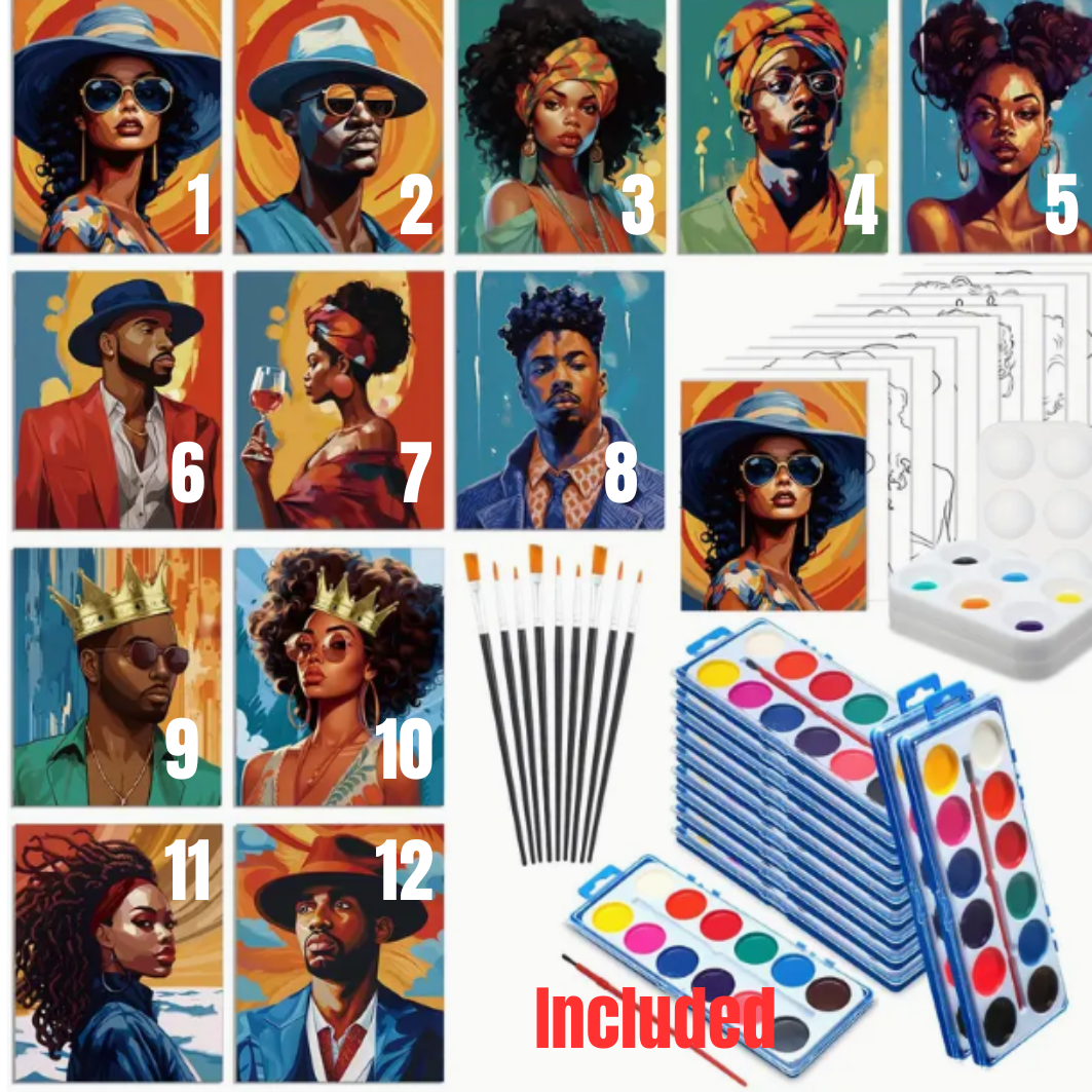 Sip & Paint Canvas Kit