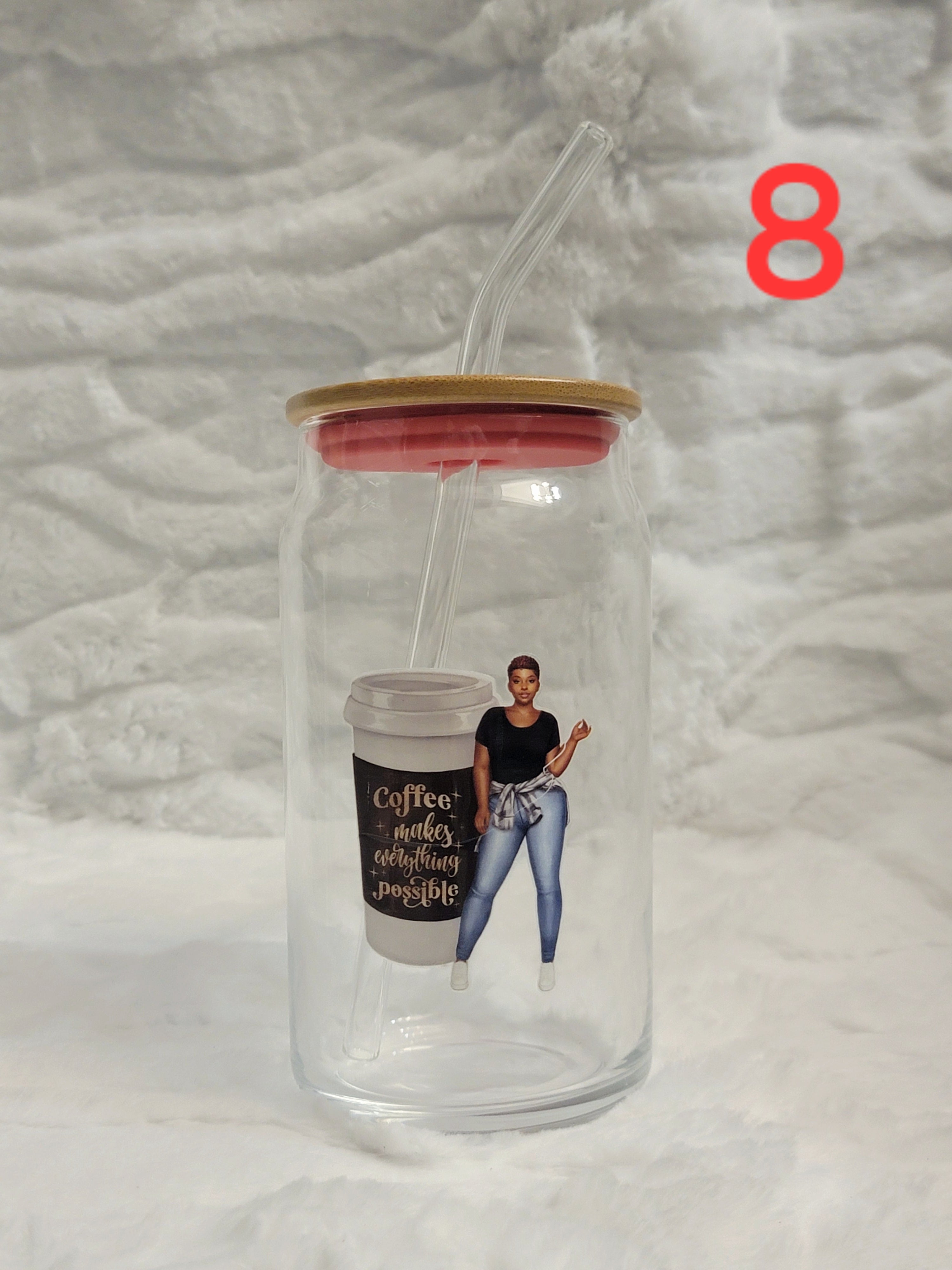 Affirmation Can Glass Tumblers