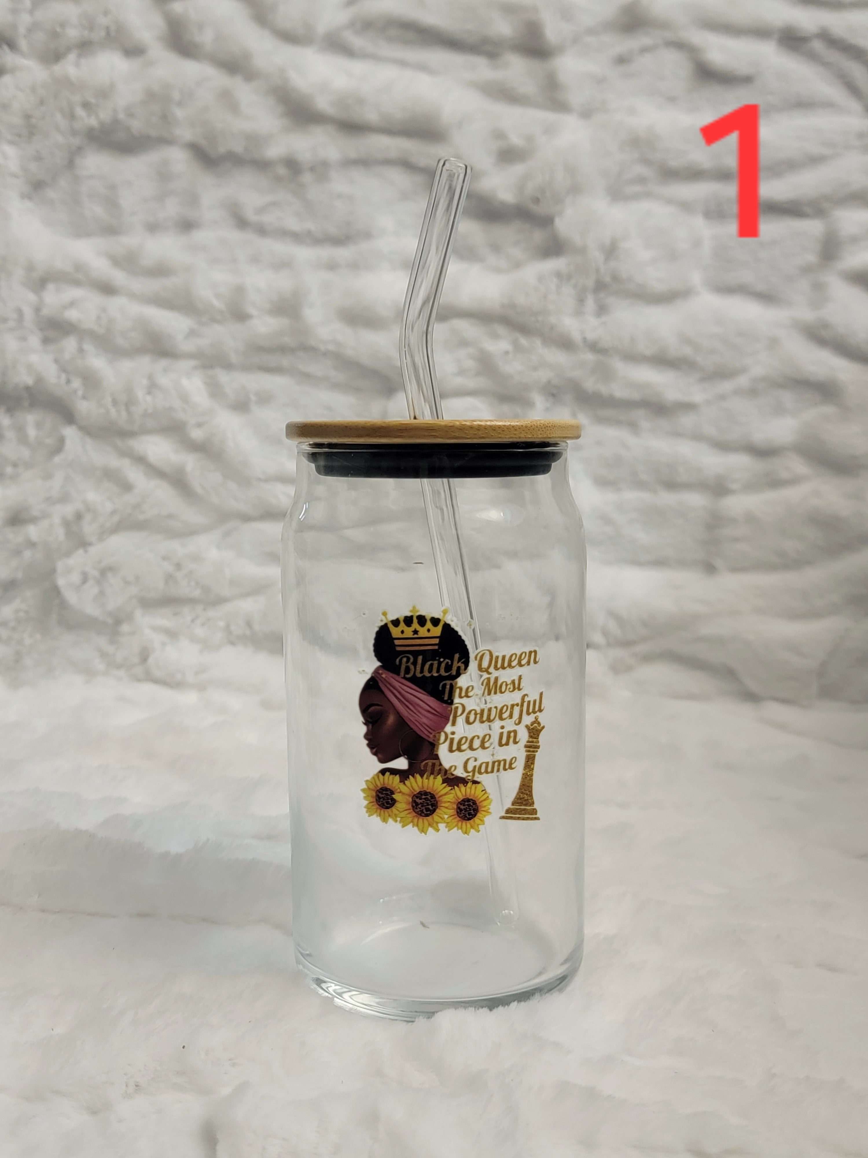 Affirmation Can Glass Tumblers