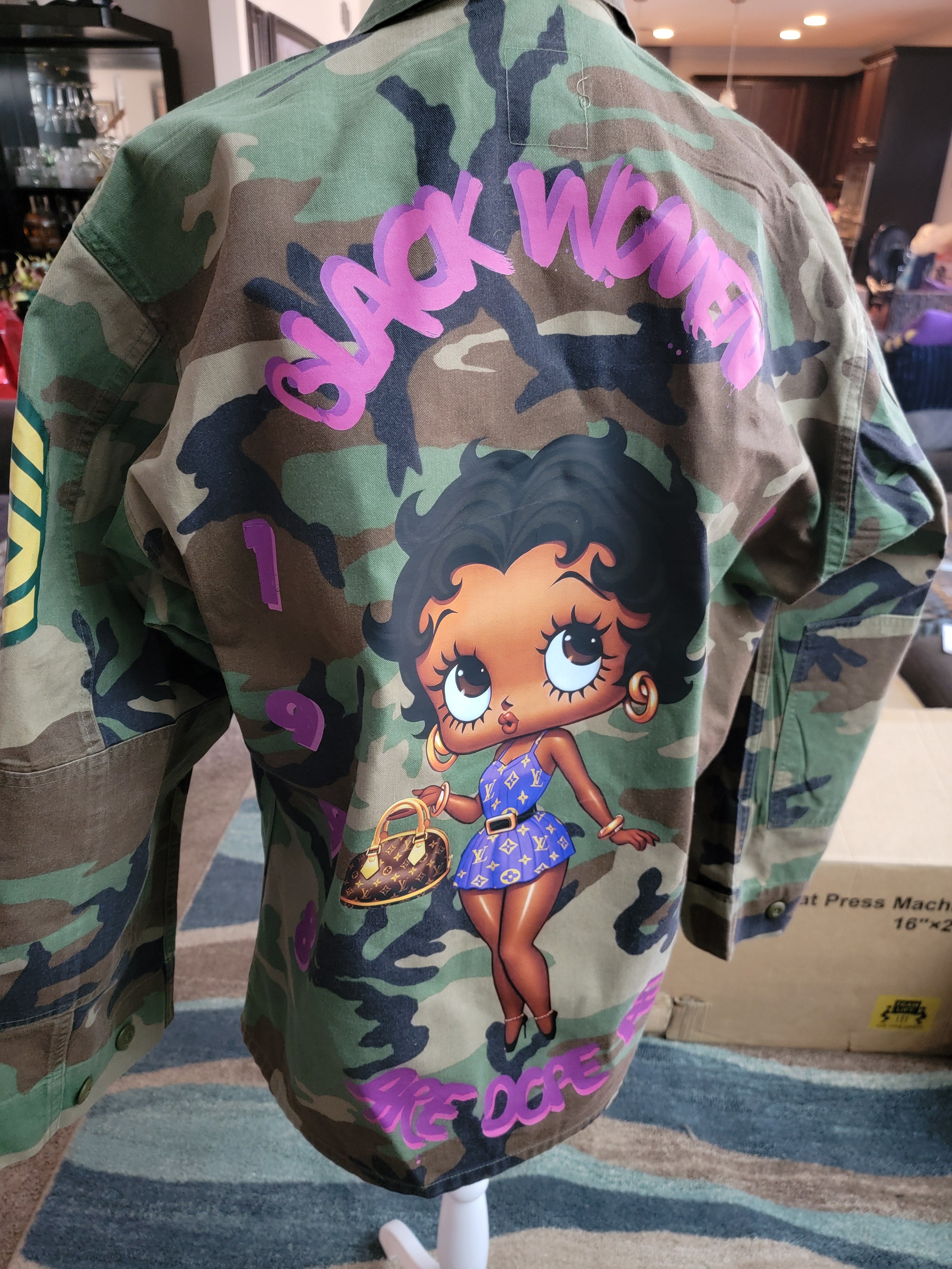 Custom Camo BDU Jacket