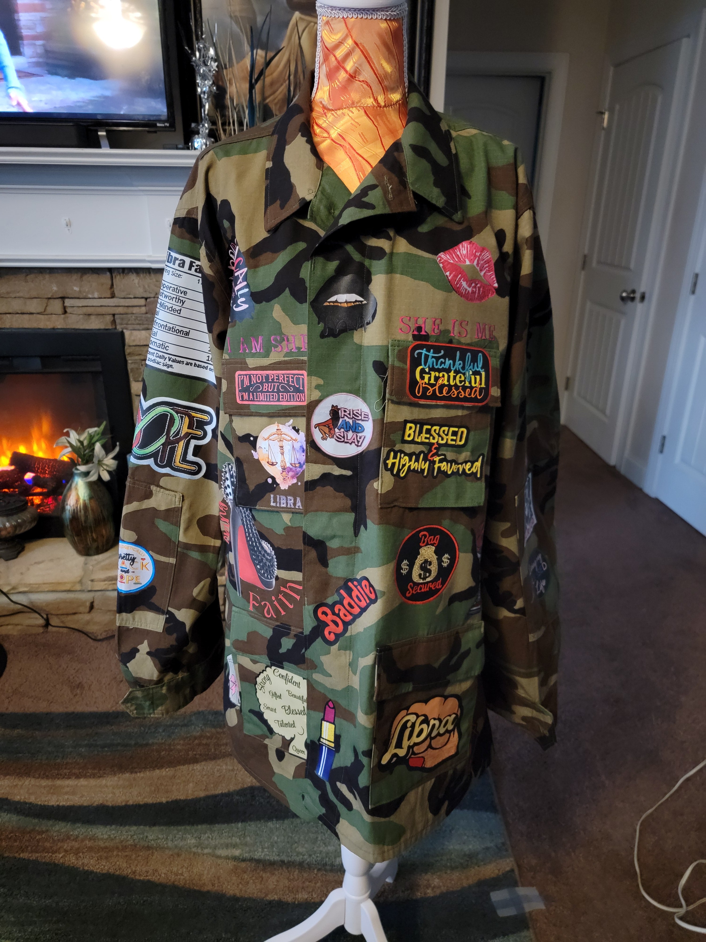 Custom Camo BDU Jacket