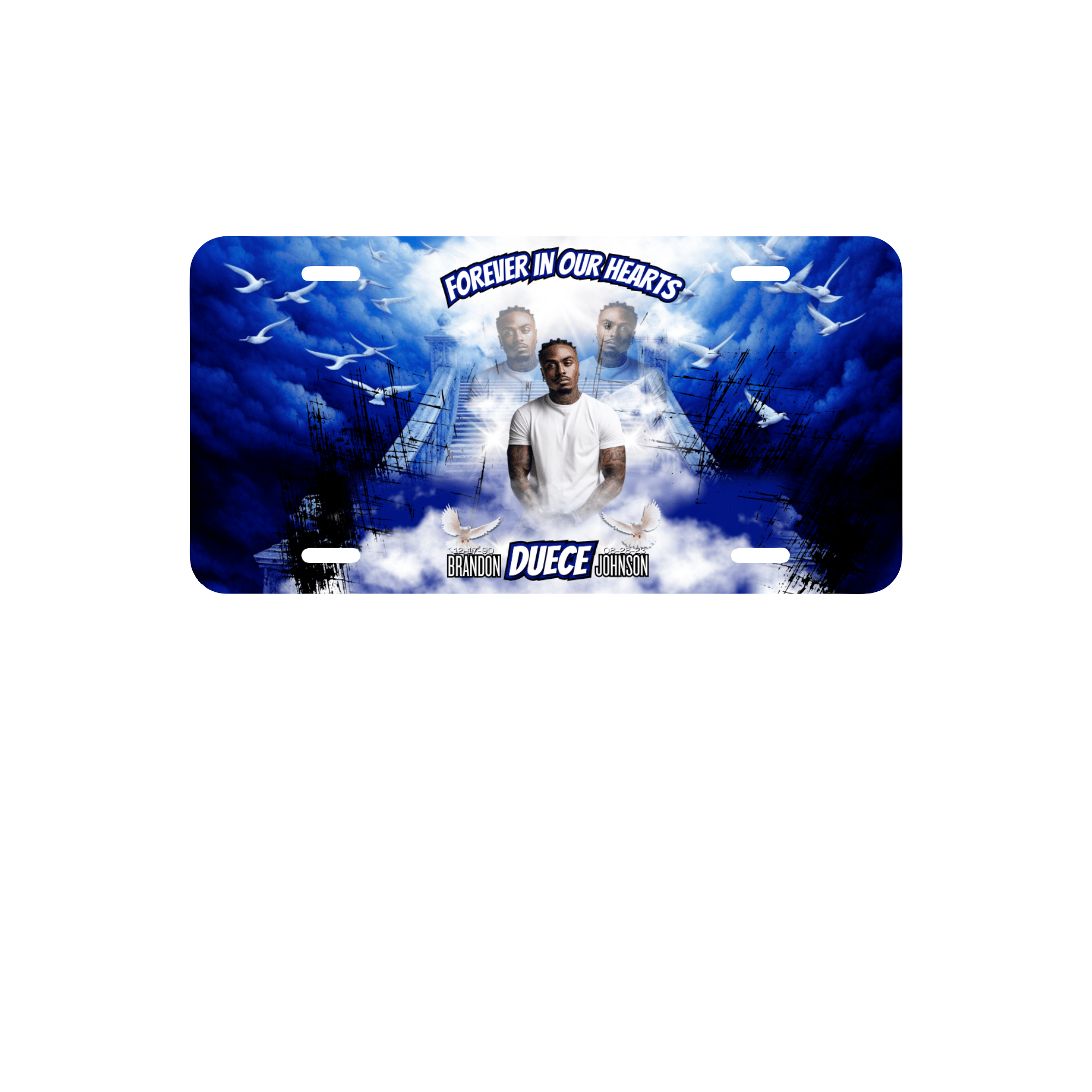 Memorial/Repass License Plate