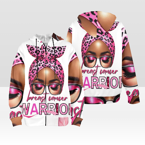 Breast Cancer Warrior Fleece Jacket