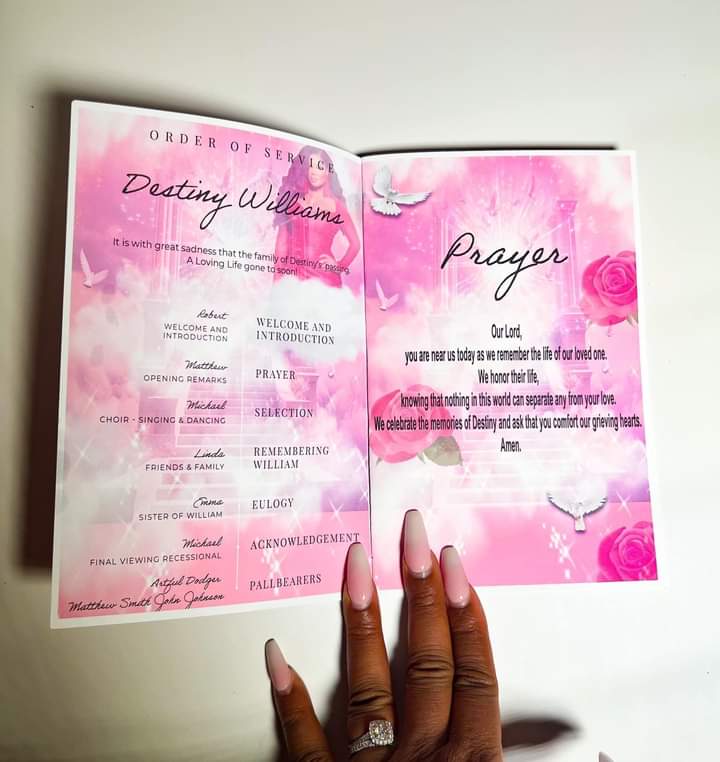 Custom Funeral Obituary