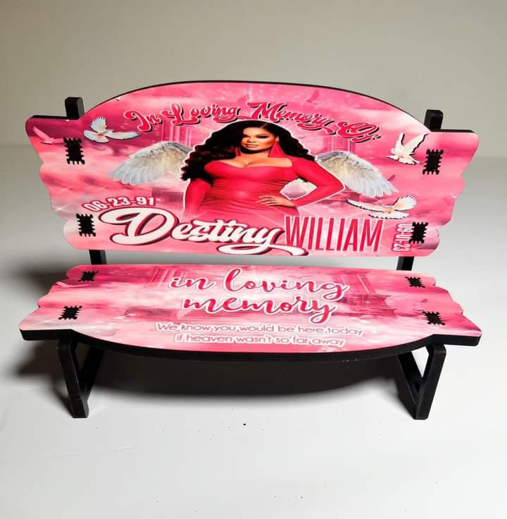 Memorial/Repass Bench Keepsake