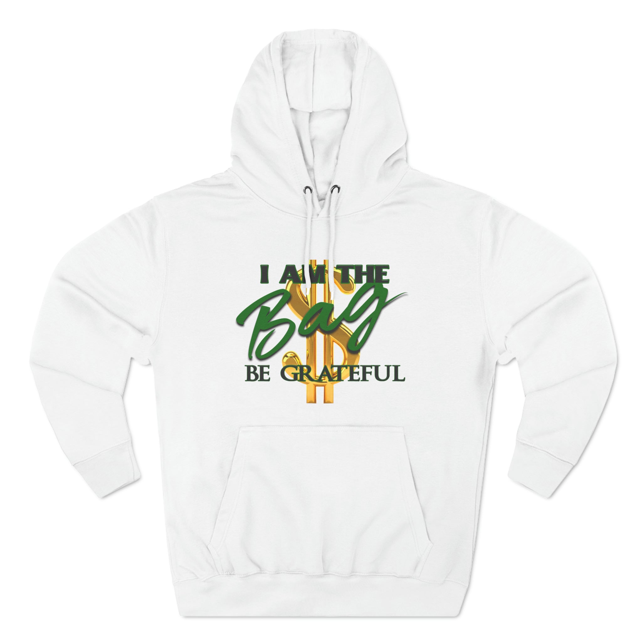 I am the Bag Hoodie (Unisex) Three-Panel Fleece Hoodie