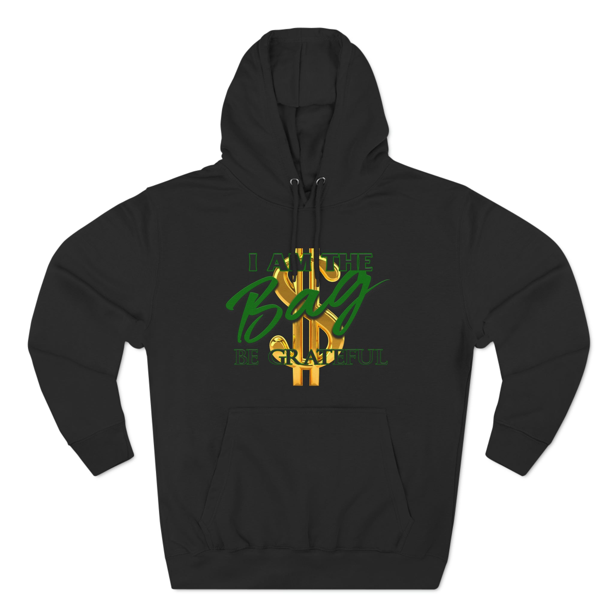 I am the Bag Hoodie (Unisex) Three-Panel Fleece Hoodie
