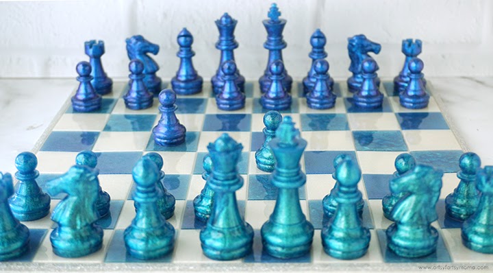XL Large Resin Chess Set