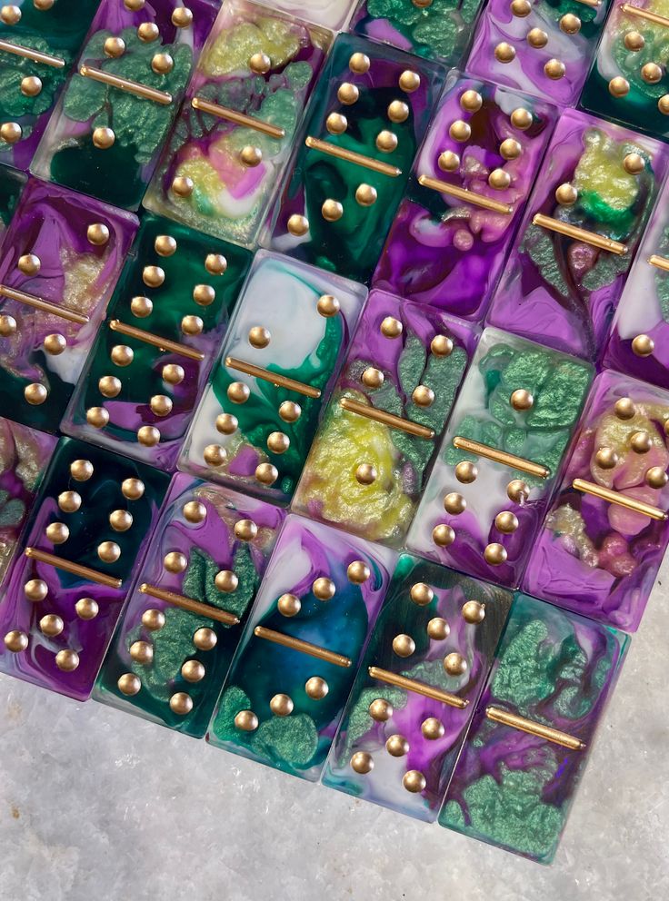 Custom Resin Dominos