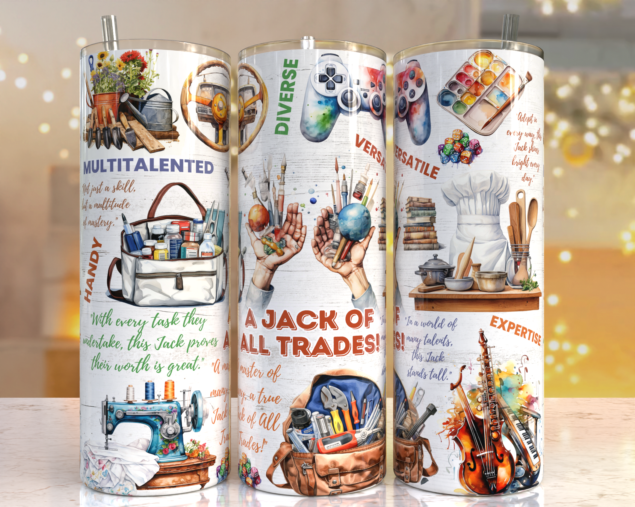 Jack of All Trades Tumbler