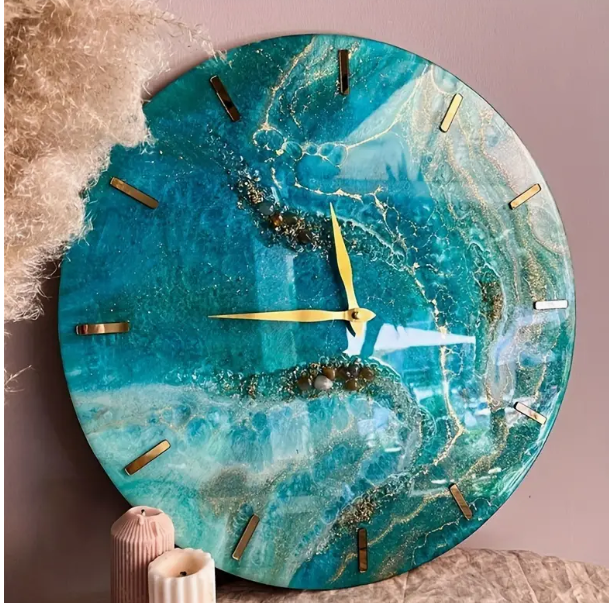 Large Custom Resin Clock