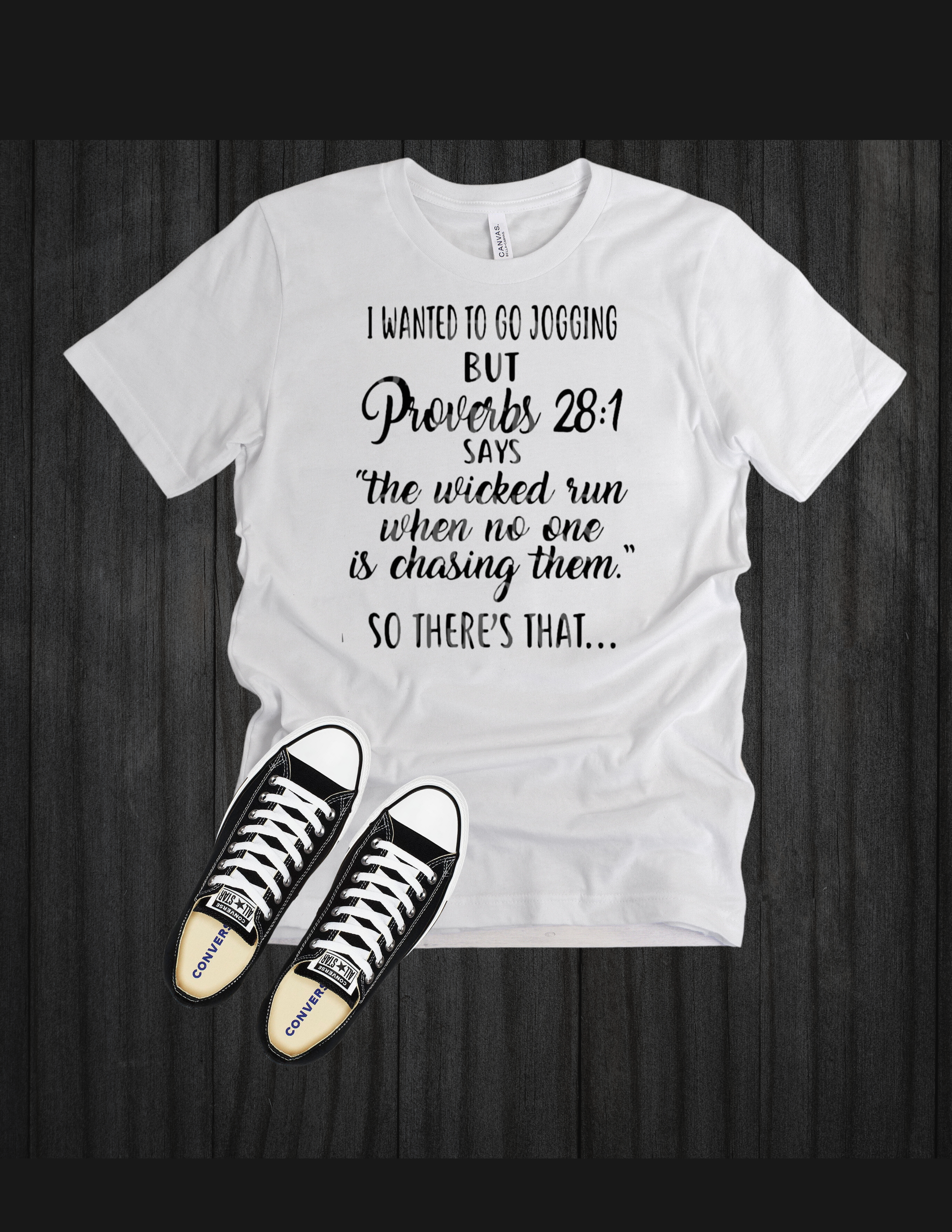 Proverbs 28:1 (Unisex)